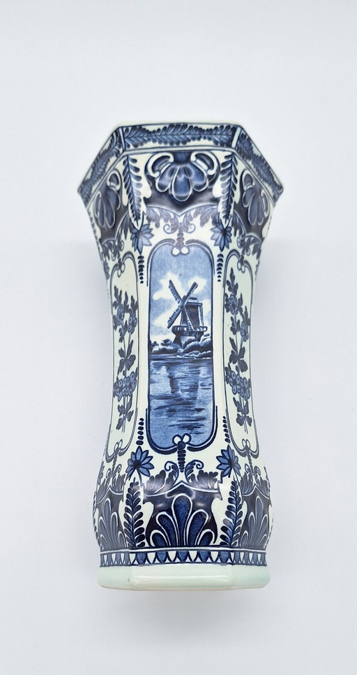 Jarrón Boch de Bélgica para la Esfinge Real