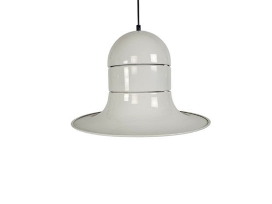 Image 1 of Boulanger S.A. -  Space Age - hanglamp - wit gelakt -  Made in Belgium - 60;s