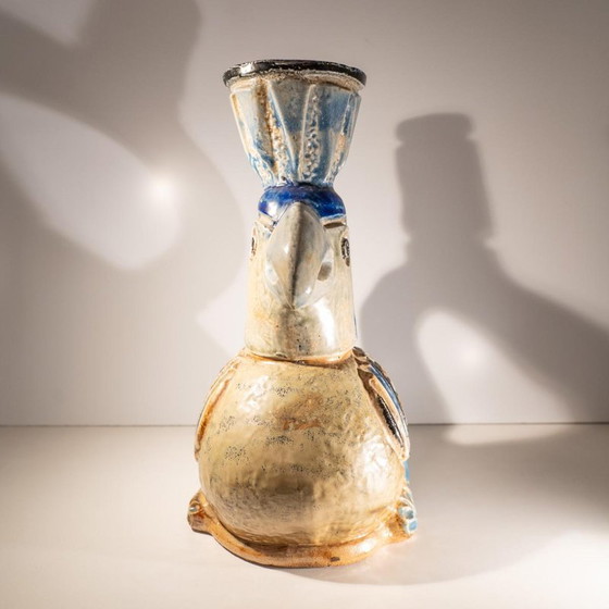 Vaso Sculture in ceramica zoomorfa di Jules Guérin, anni '50 (photo 10 of 13)