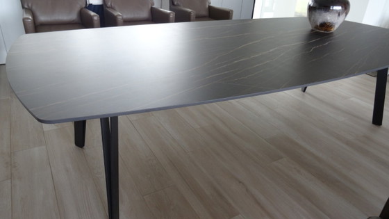 Image 1 of Ceramic Dining Table – 280 × 130 cm – Tabletop 12 mm – Top condition