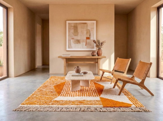 Image 1 of Prachtig handgemaakt tapijt van 250 cm x 150 cm.