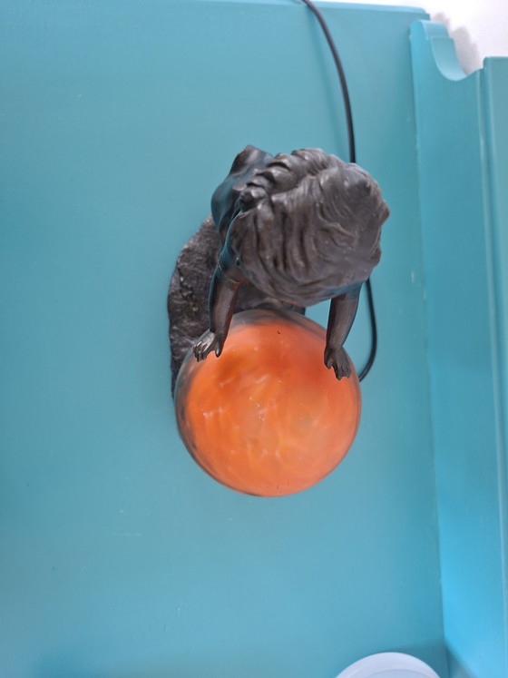 Image 1 of Vintage Art Nouveau tafellamp