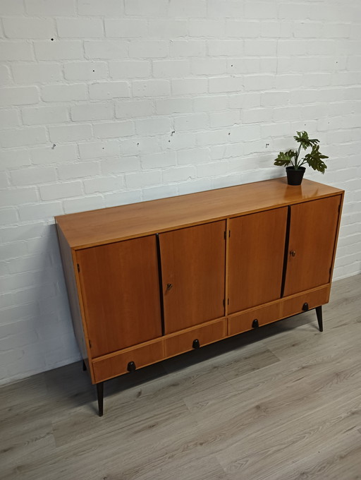 Vintage roomdivider, dressoir Rudolf Frank voor Erwin Behr 