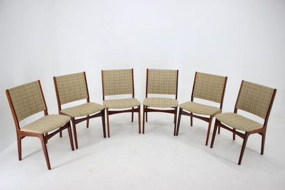 Image 1 of 1960s Johannes Andersen Dining Chairs, set of 6, Denmark