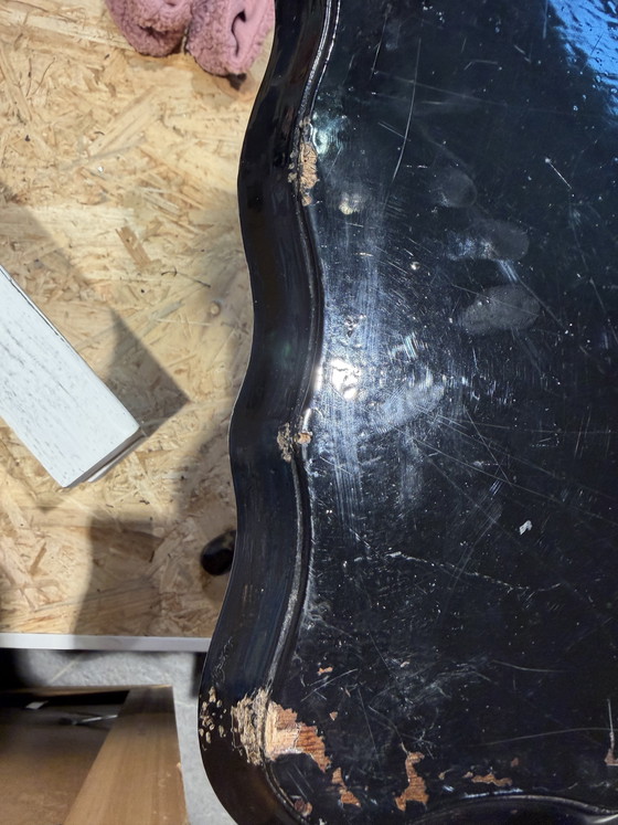 Image 1 of Refurbished antique side table