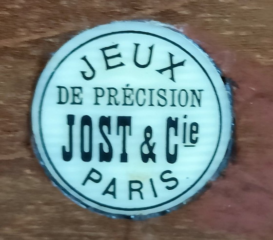 Escritorio/secreter francés antiguo enrollable – Jost & Cie Paris, Wood (photo 6 of 6)
