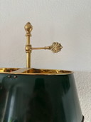 Vintage Franse Bouillotte lamp