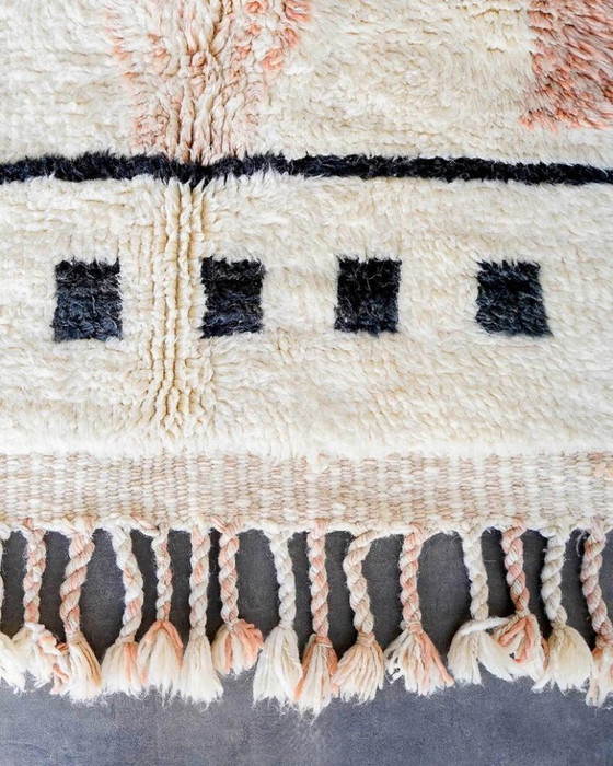 Image 1 of Natural wool Moroccan rug 200cmx300cm