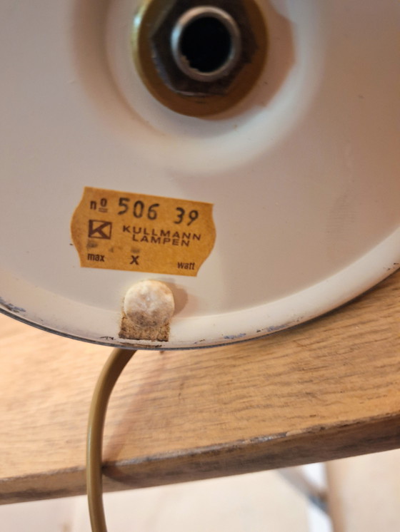 Image 1 of KULLMANN LAMPADA DA TAVOLO VINTAGE Ottone