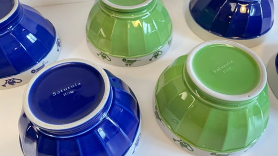 Image 1 of BOLS Porcelaine Italienne SATURNIA Vintage