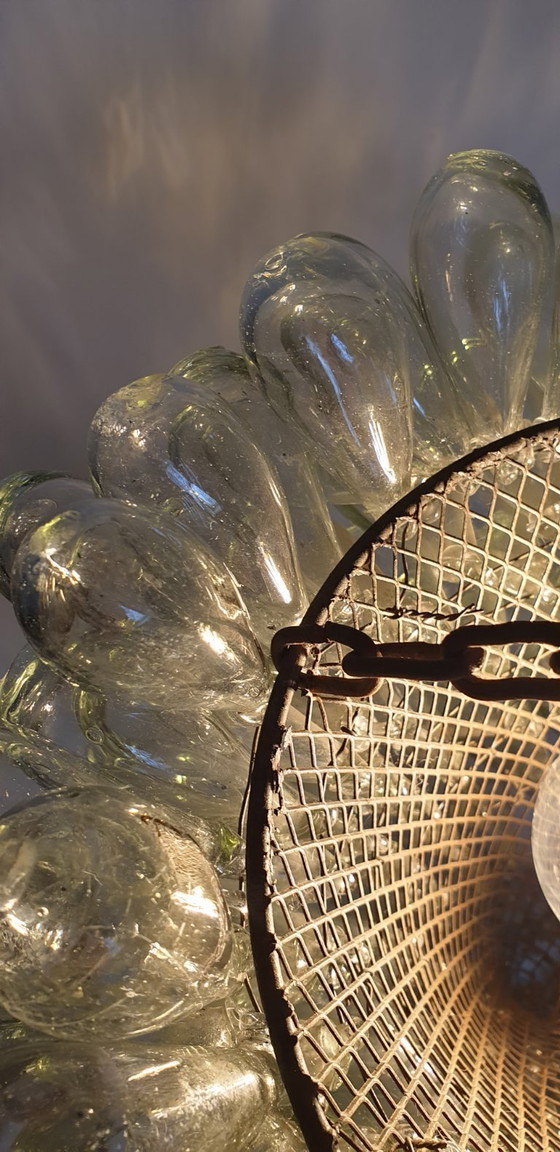 Image 1 of Vintage Murano druiven hanglamp