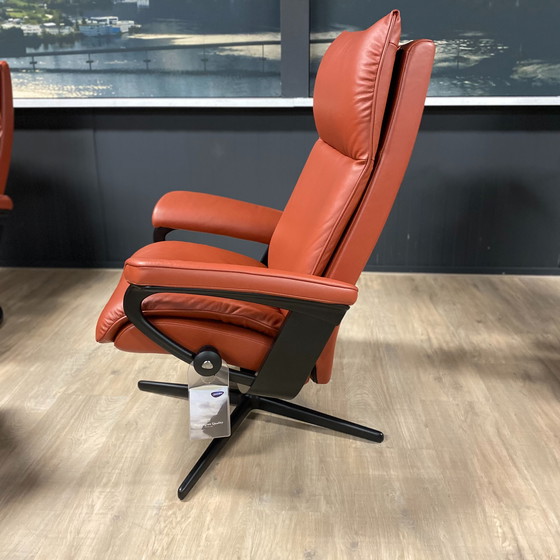 Image 1 of Fauteuil inclinable Stressless Aura M avec repose-pieds
