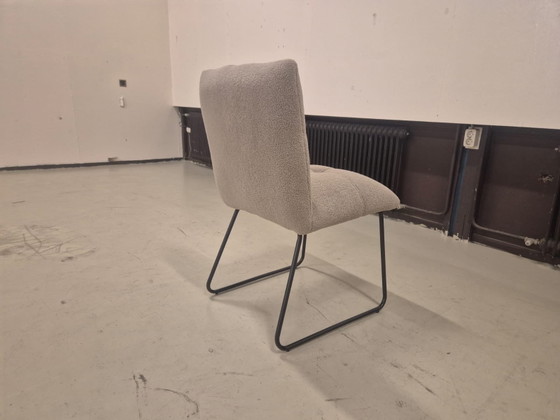 Image 1 of 4x SHOWROOM OUTLET - Eetkamerstoelen Dante - Teddy - NIEUW