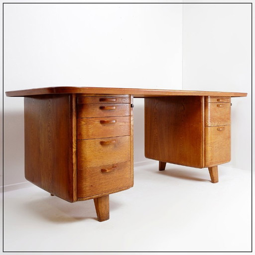 Desk designed by Gunnar Ericsson for Facit AB Buromöbel Zurich - 1950s