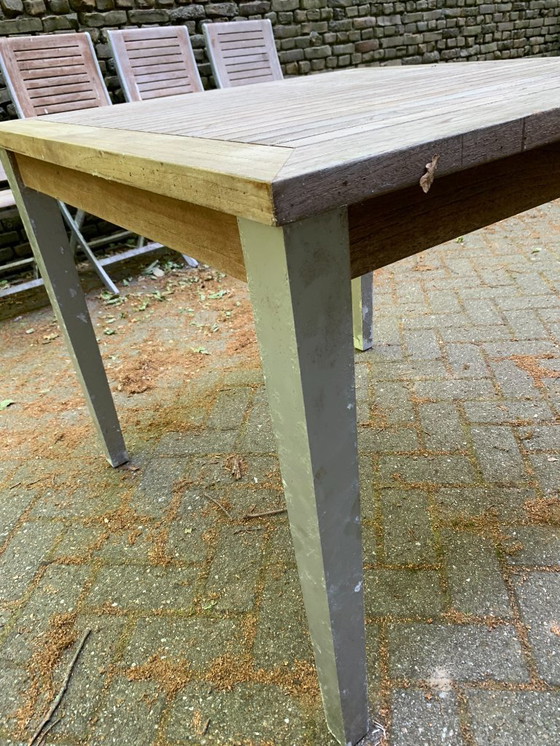 Image 1 of Design Folding Boat Set Teak (5)