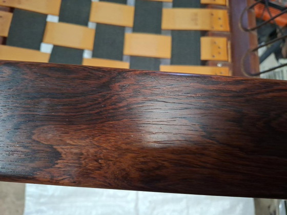 Vintage Scandinavische design fauteuil jaren '60 – palissander armleuningen – Wood (photo 8 of 9)