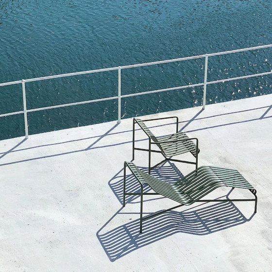 Image 1 of 2 PALISSADE CHAISE LANG OLIJF / HOOI 