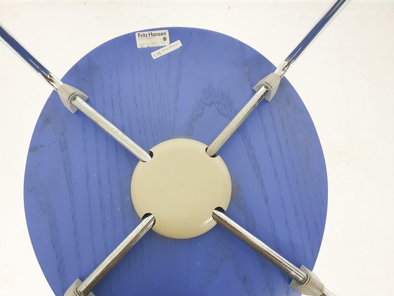 Image 1 of Silla de madera "Ant" de Arne Jacobsen para Fritz Hansen Ultramarine (L15), Dinamarca, 1996