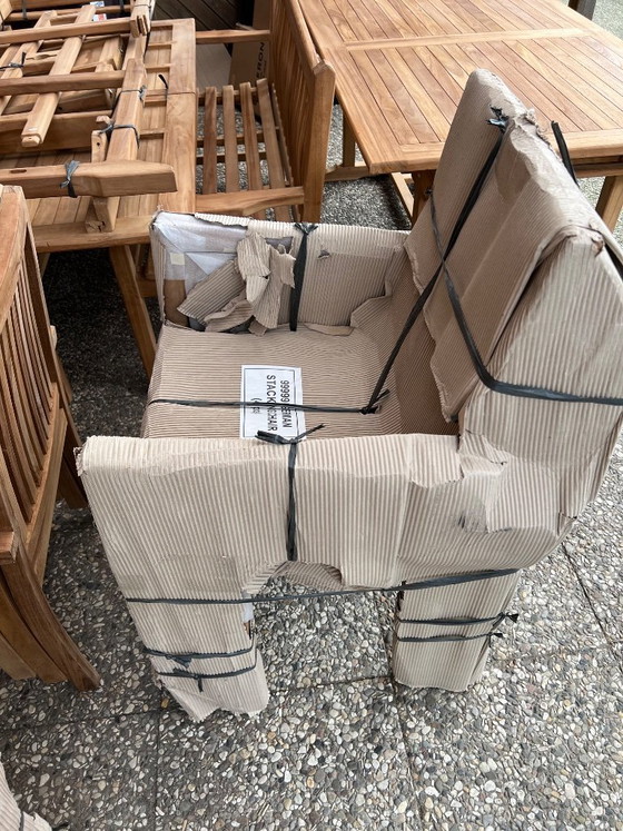 Image 1 of TEAK Original Garden Furniture Set, NEW