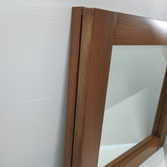 Image 1 of Miroir mural à facettes en chêne belge MTE Theuns (2 présents)