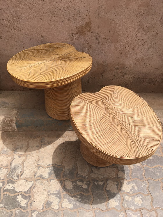 Image 1 of RATTAN NOMAD TABLE