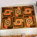 Fekete Ferenc Farao “Latex” Carpet, 1974 – Hungarian Design