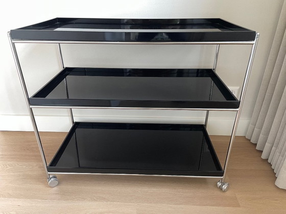 Image 1 of Trolley (die Tabletts) von Kartell, entworfen von Piero Lissoni