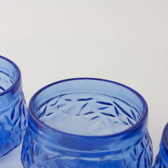 Set di 3 ciotole da dessert vintage IVIMA in vetro blu, anni '60 – Accessori da tavola, Glass (photo 12 of 14)