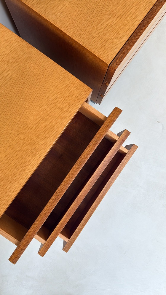 Image 1 of Vintaw wooden bedside table