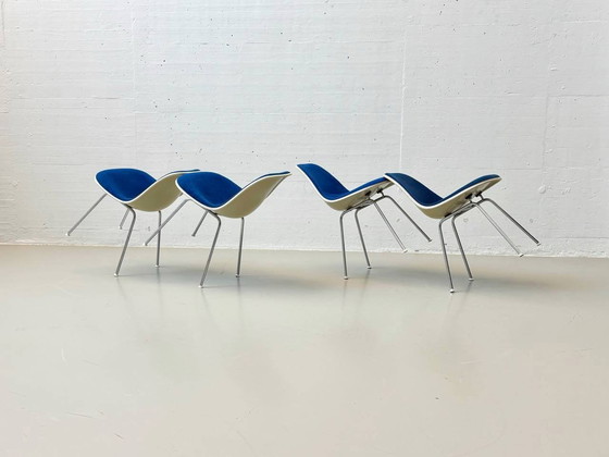 Image 1 of Set of 4 chairs (sidechairs) by Charles Eames for Hermann Miller, 1960s