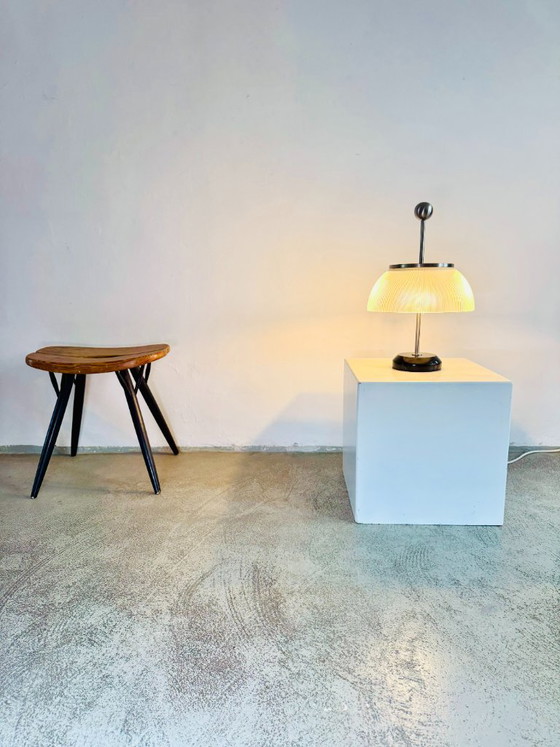 Model ‘Alfa’ Table Lamp With Marble Base By Sergio Mazza For Artemide, Italy 1950s Design – Glass (photo 9 of 9)