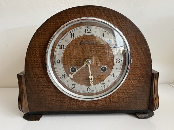 Image 1 of Pendule de cheminée Bentima Art Déco 1930