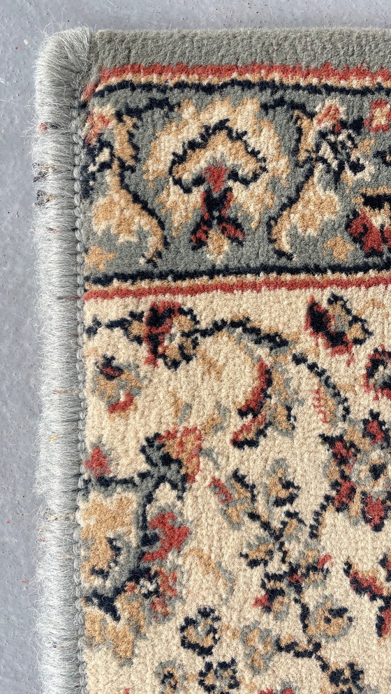 Image 1 of Tapis de couloir Beige Gris-Bleu vintage