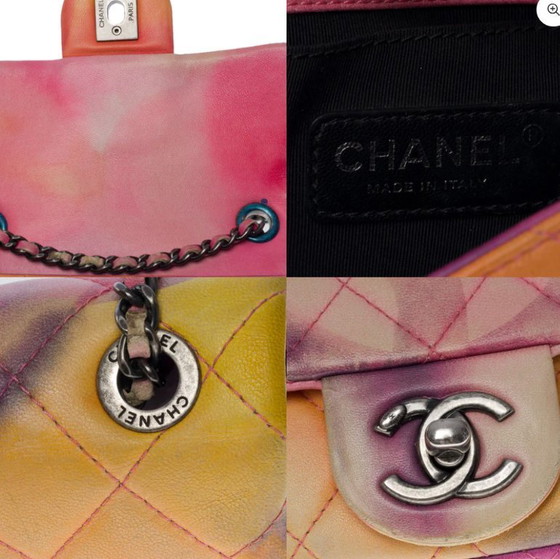 Image 1 of Borsa CHANEL Timeless/Classique in cuoio multicolore - 101158