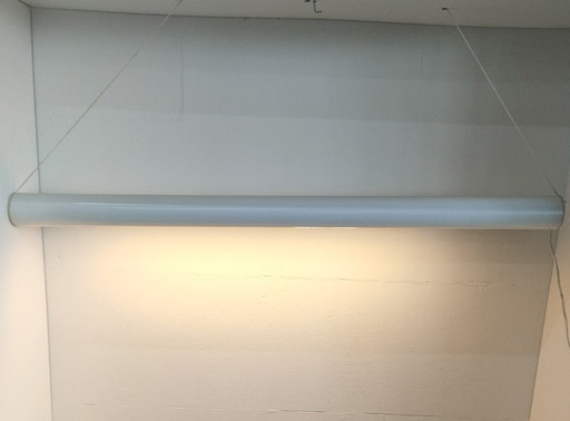 Lampada a tubo fluorescente vintage larga/lunga (bianca, anni '70/80)