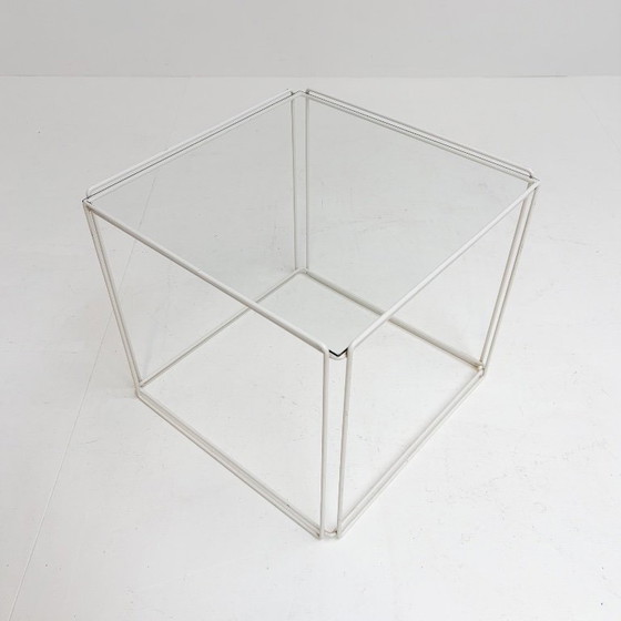 Isocele Side table by Max Sauze for Atrow, 1970s – Metal (photo 8 of 9)