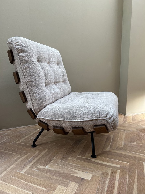 Image 1 of Tacchini Costela fauteuil - Italiaans designicoon in walnoot