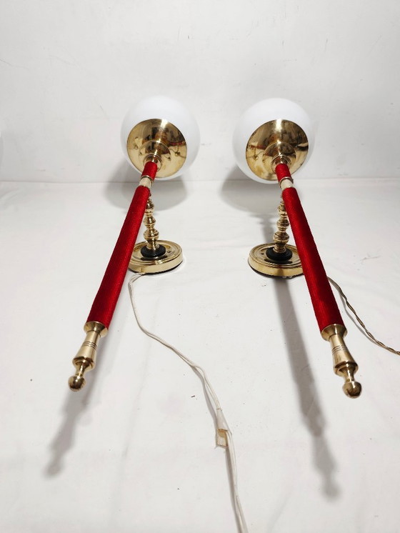 Image 1 of Coppia di appliques. Spagna, anni '50.