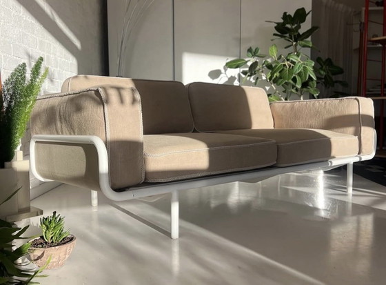 PS 2012 Ikea sofa Nike Karlsson, 3-5 seaters, Cotton, Metal, Beige (photo 2 of 5)