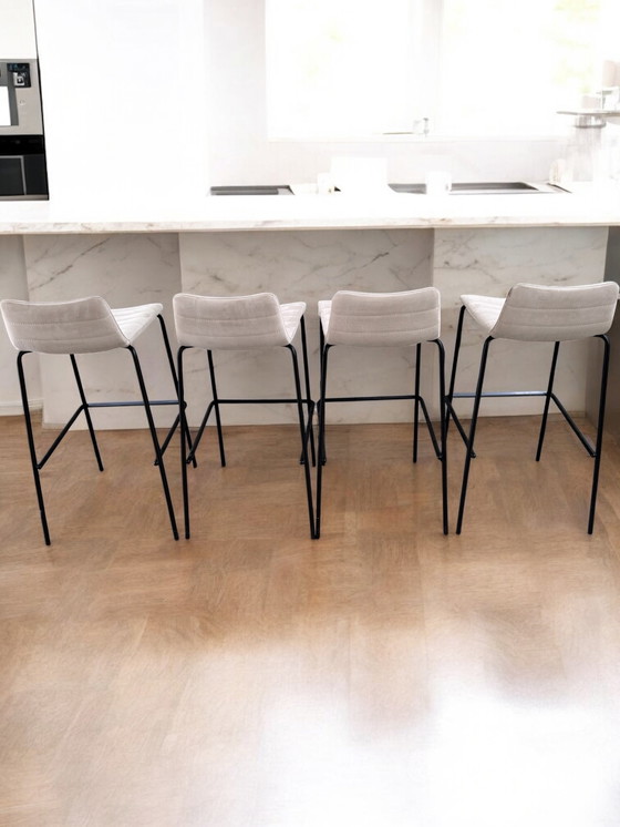 Image 1 of 4x sgabelli da bar di design MIDJ