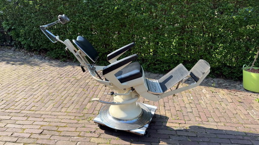 Vintage Siemens Sirona “D” Tandartsstoel (ca. 1950–1960)