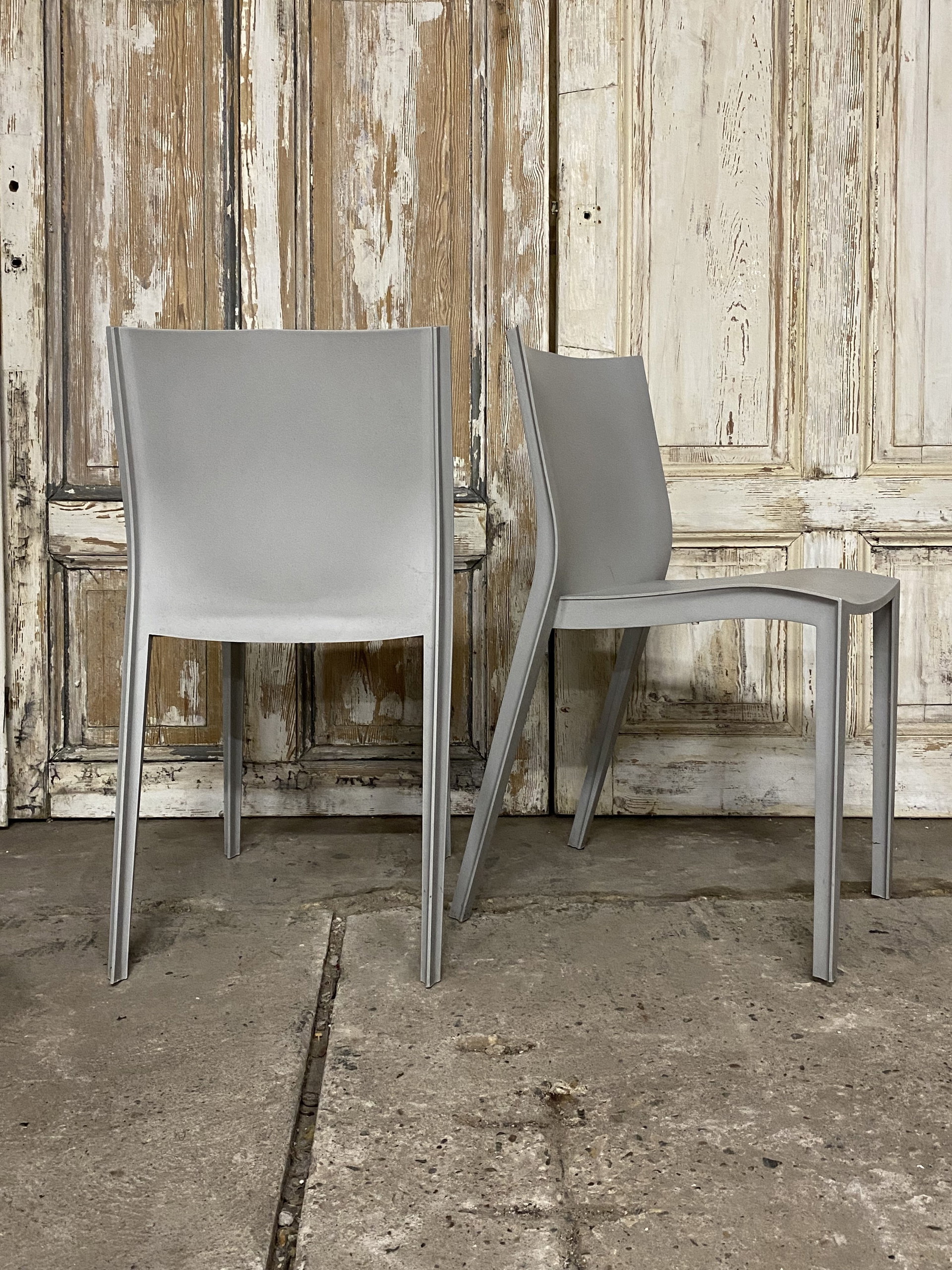 PHILIPPE STARCK チェア グレー SLICK SLICK SLICK-SLICK' CHAIR BY PHILIPPE STARCK FOR XO — KIOSK