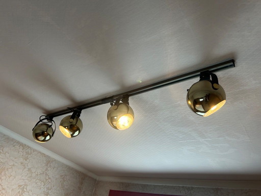 Vintage Hoffmeister rail spots (4) space age
