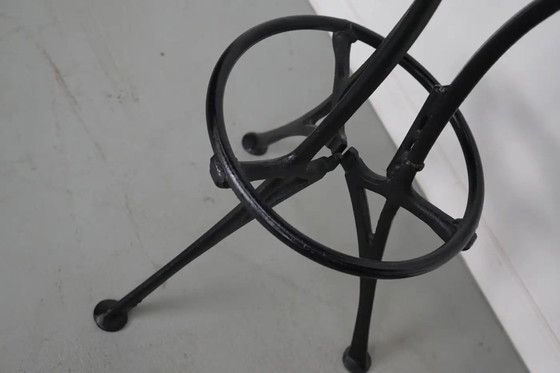 Image 1 of Set of Italian industrial workshop stools / bar stools