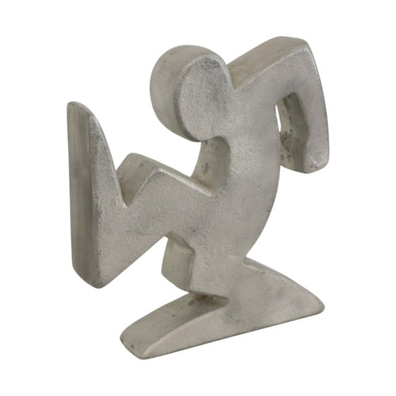 Designer Metal Bookends La Linea Osvaldo Cavandoli – Decorative Objects, Aluminium (photo 4 of 15)