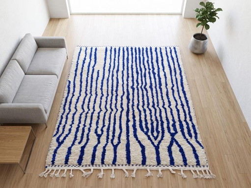 Tapis En Laine Pure Sur Mesure Traditionnelle Taille 2/3 M – Ahrend, vloerkleden en tapijten, Wool (photo 2 of 8)