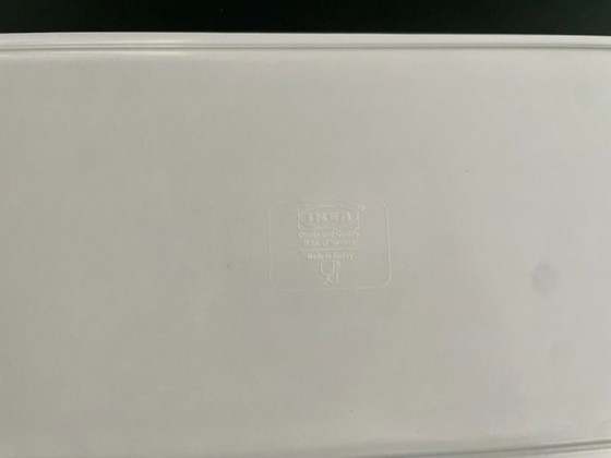 Image 1 of Vassoio in melamina IKEA vintage con grafica