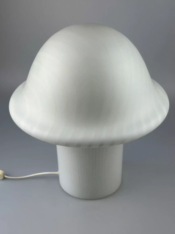 Image 1 of XL 60's 70's Peill & Putzler Germany Lampe de table Mushroom verre Space Age