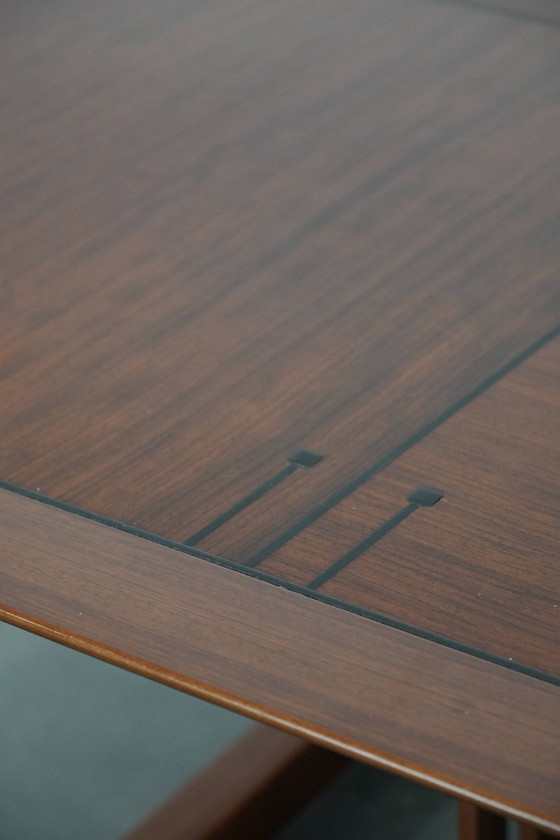 Image 1 of Grande table basse carrée de style Art déco, signée Schuitema et issue de la série Decoforma.