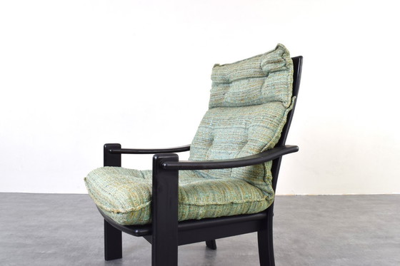 Image 1 of Deense loungestoelen en salontafel uit het midden van de 20e eeuw, jaren 70.